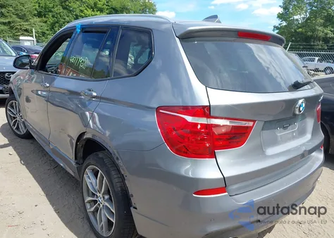 2017 BMW X3 xDrive28I из США, поврежденный, VIN 5UXWX9C56H0T01934